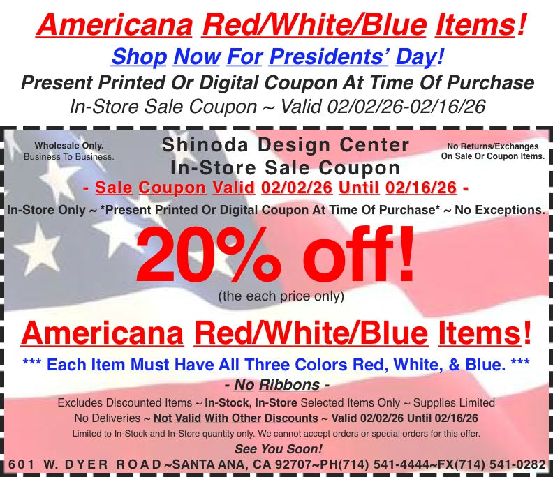 In-Store Coupon: 20%off Selected Americana!
