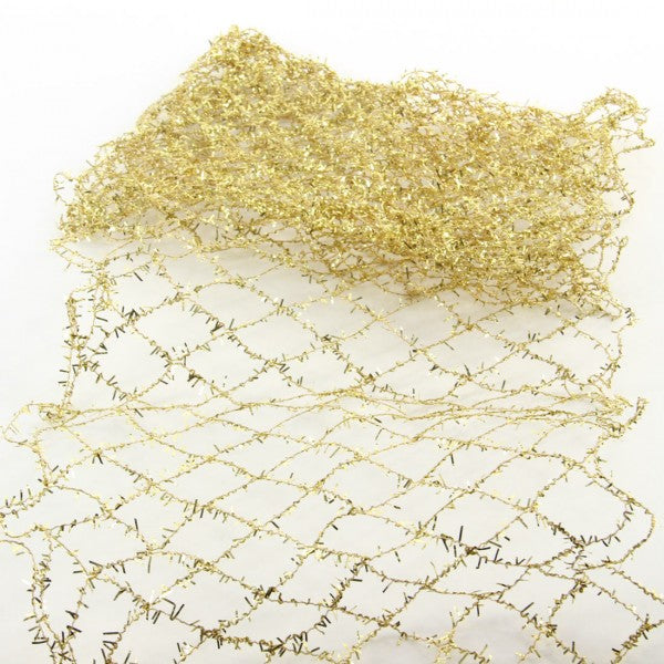 3.5 YD GLITTER METZ NETTING