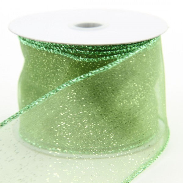 2.5"GLITTER SHEER 10YD A4