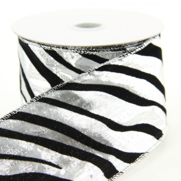 2.5"X10YD LAME W/SILVER A4