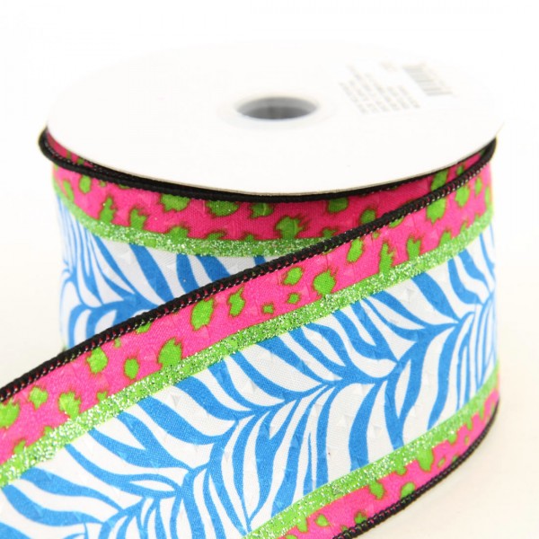 2.5"X10YD ZEBRA W/LEO EDGE A4