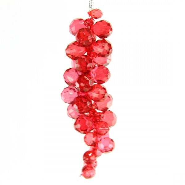 ACRYLIC GRAPE CLUSTER RED A4