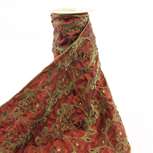 12"X5YD BURGUNDY A4