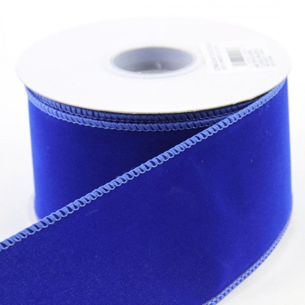 2.5"X10YD WIRED VELVET