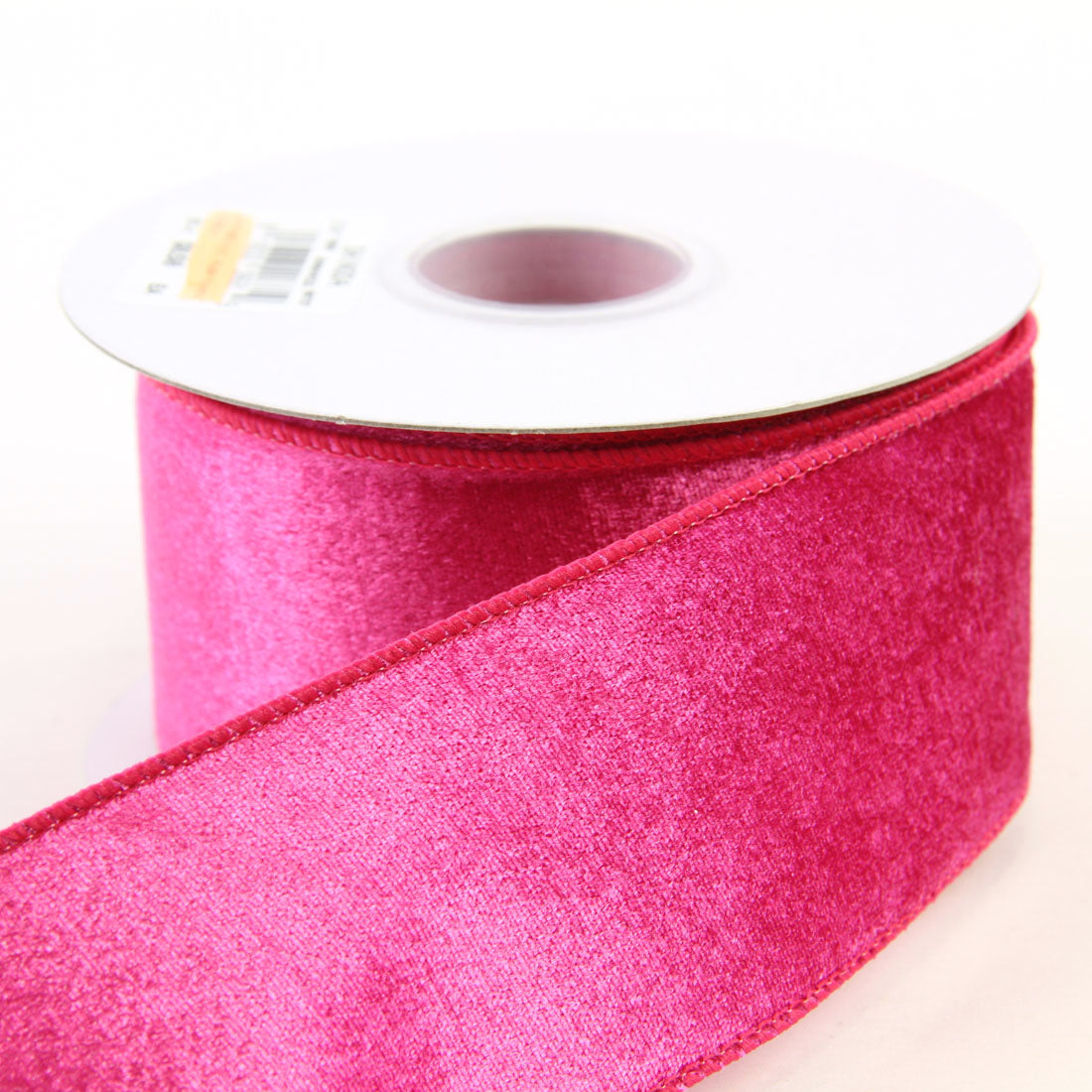 2.5"X10YD VLVT. PLUSH FUCHSIA