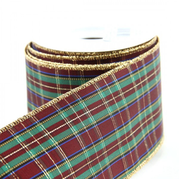 2.5"X10YD MCSWEENY PLAID A25