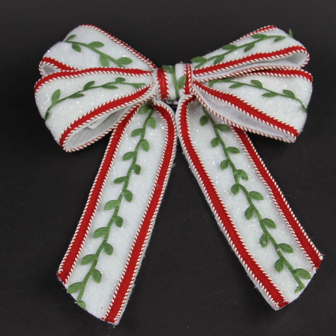 13"BOW WHITE/GREEN