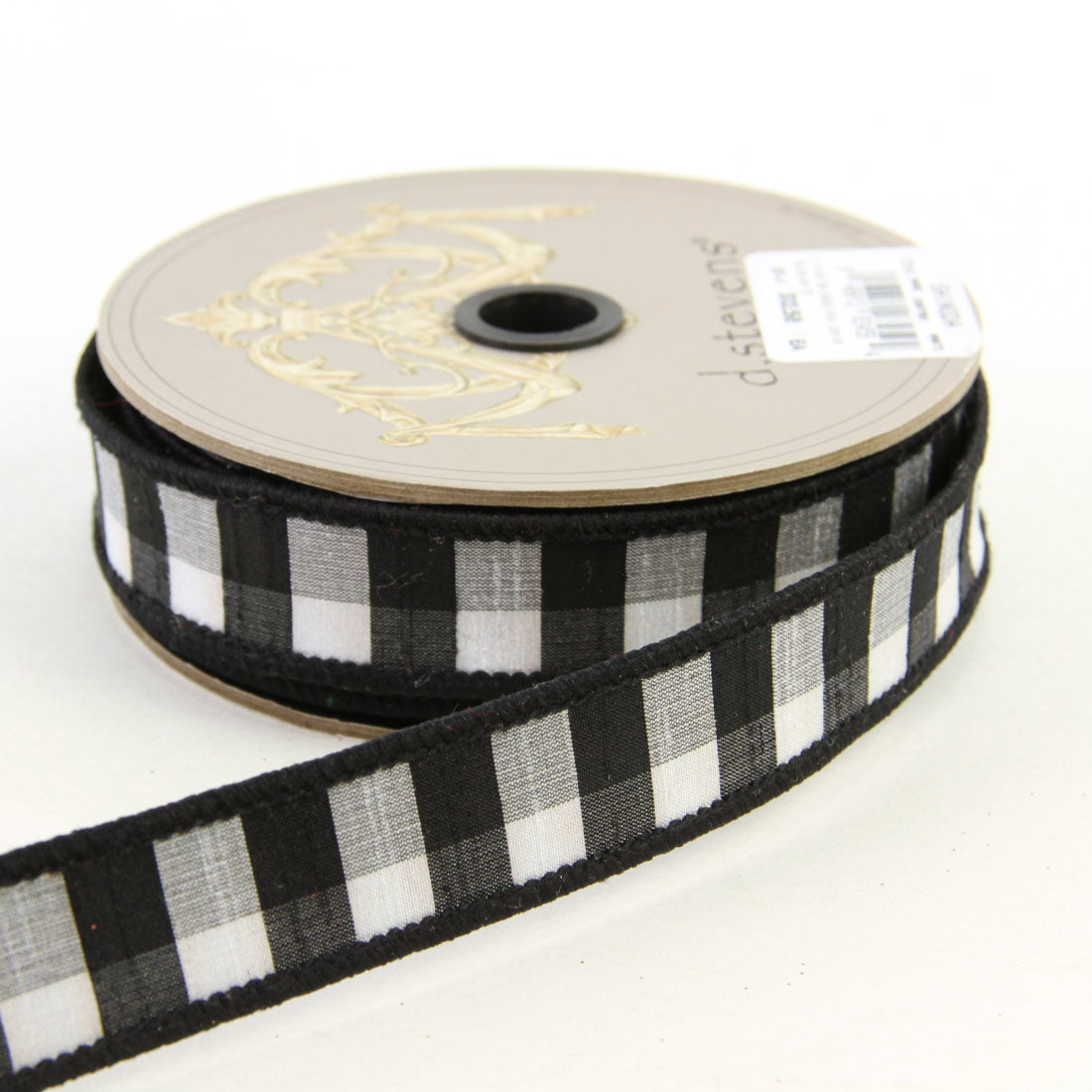 1"X10Y SM.CHECK FAUX DUPION