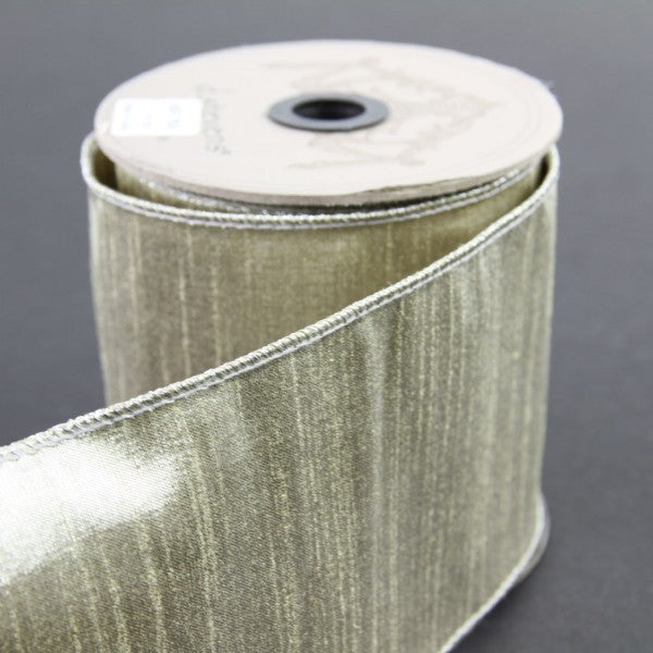 4"X10YD FAUX METALLIC DUPION