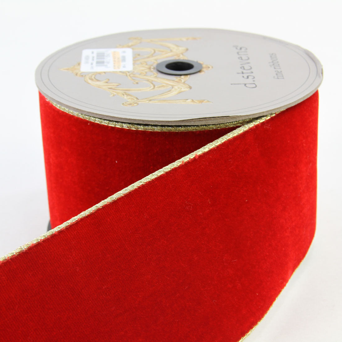 4"X10Y VP LUSH VELVET HOT RED