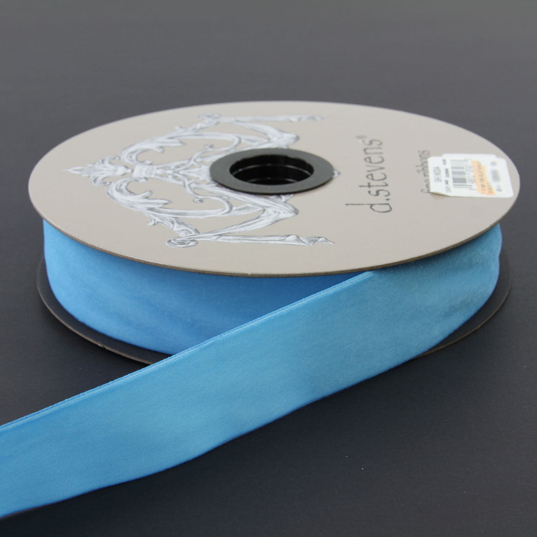 1.5"X20Y VOSS VELVET SKYBLUE