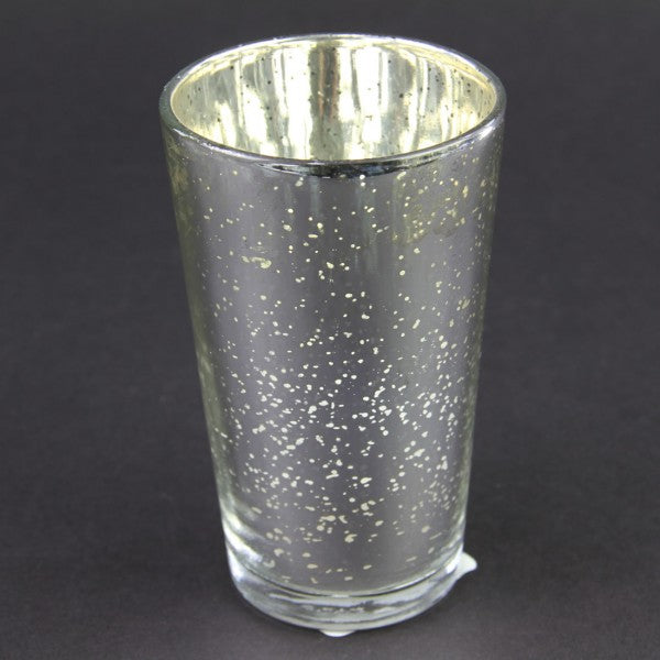 5"X2.75"VOTIVE CUP ANTQ.SILVER