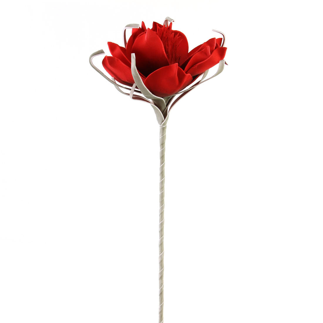 25"PANDULA FLOWER RED