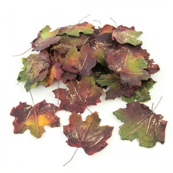 SM FALL LEAVES ASST 36/PK A4