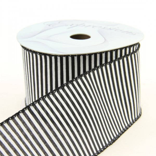 2.5"X10YD HORIZ.STRIPES/ROYAL