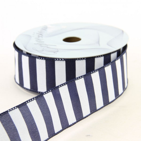1.5" X 10 YD MEDIUM HORIZONTAL STRIPE RIBBON