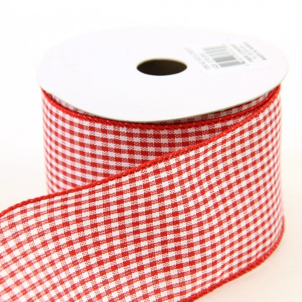2.5"X10YD MINI GINGHAM CHECK