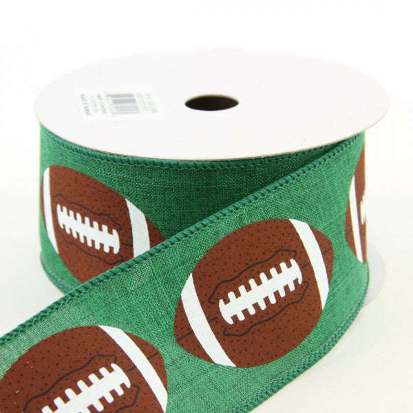 2.5"X10YD FOOTBALLS ON ROYAL