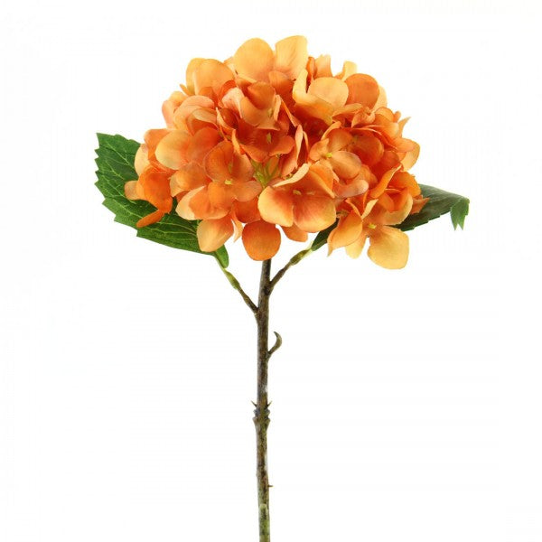 13"HYDRANGEA PICK ORANGE