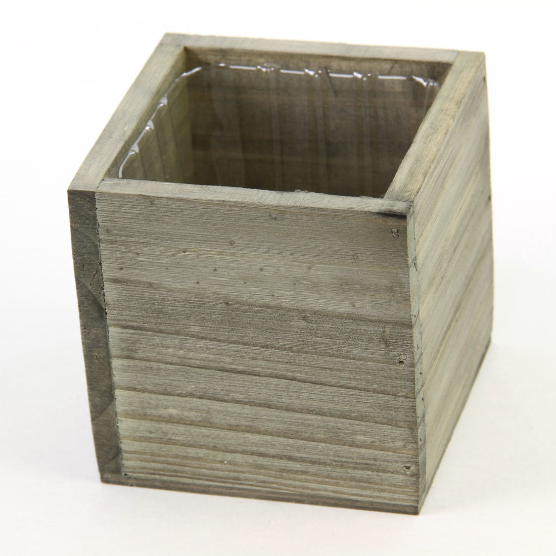 4"X4"WOOD PLANTER RUSTIC
