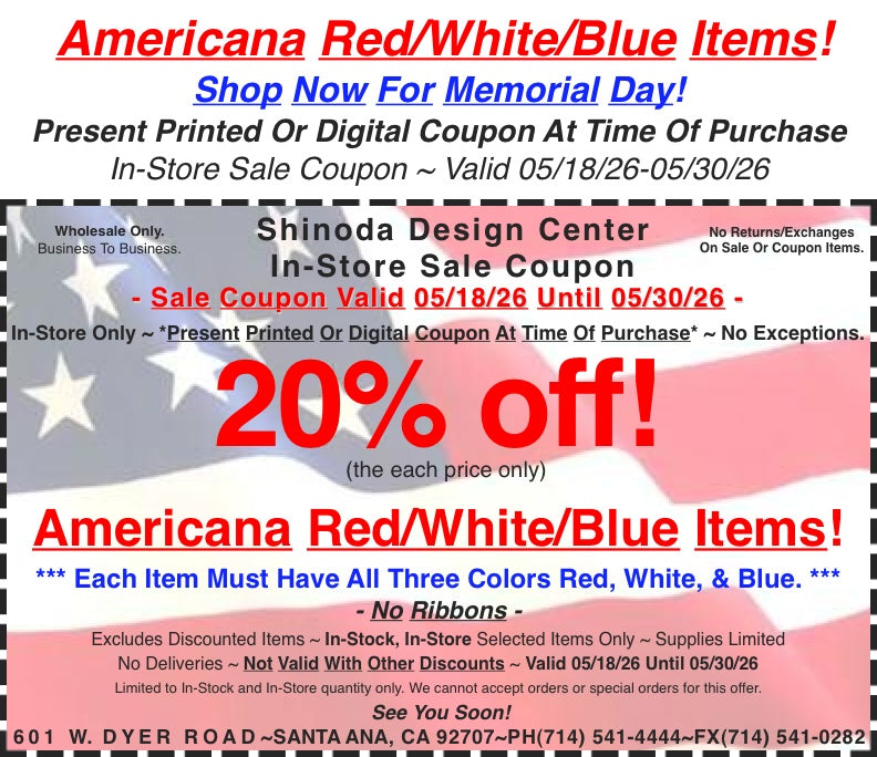 In-Store Coupon: 20%off Selected Americana!