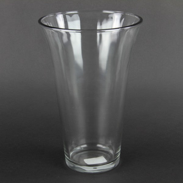 12" RIVIERA VASE 4/CS CLEAR