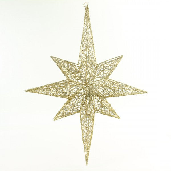 35"WIRE STAR ORNAMENT
