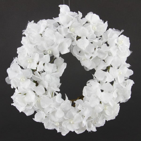 8" HYDRANGEA WREATH