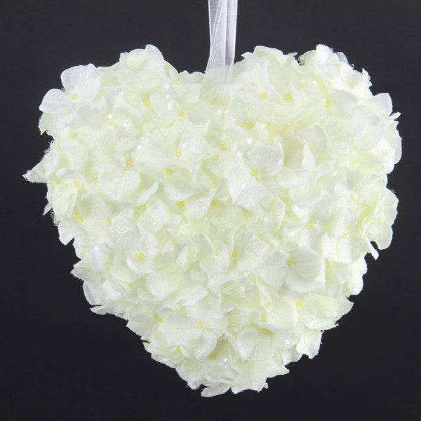 7.5"HNG.HYDRANGEA HEART