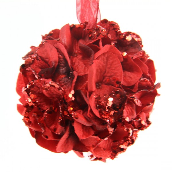 3"HYDRANGEA HANGING BALL A4