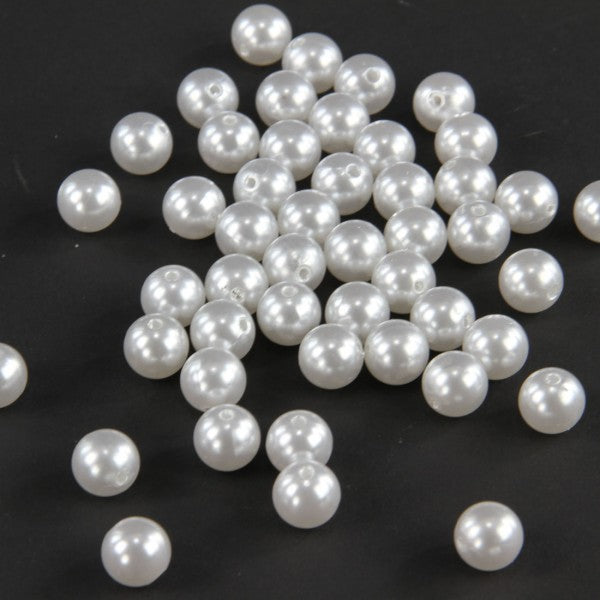 14MM PLASTIC PEARL BEADS