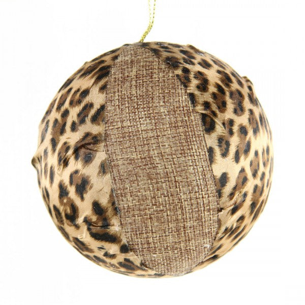 100MM HANGING LEOPARD BALL