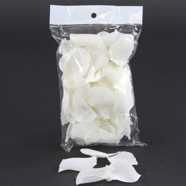 ROSE PETALS W/JEWEL/GLT 72/BG