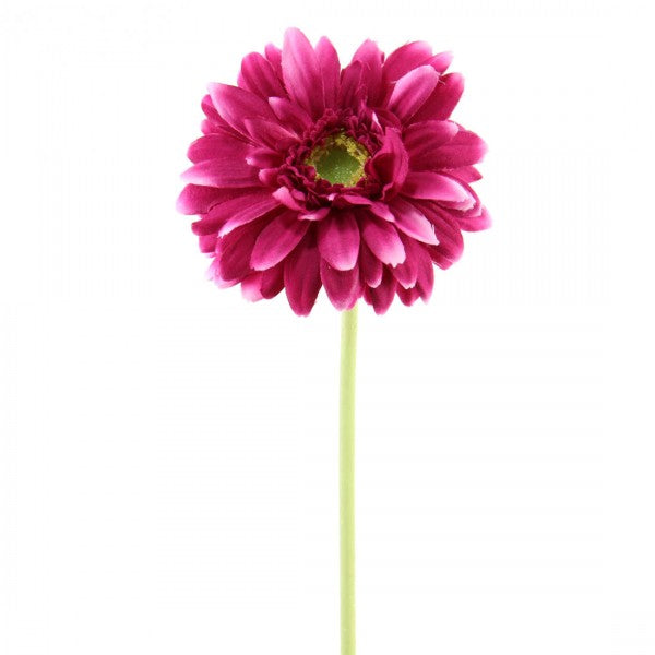 18.5"SINGLE GERBERA FUCHSIA