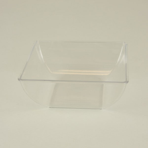 6" SQ BOWL 48/CS CLEAR