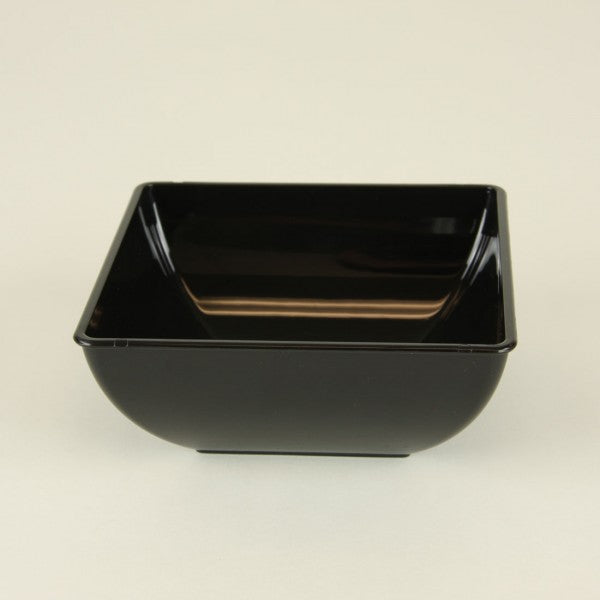 6" SQ. BOWL 48/CS BLACK M25