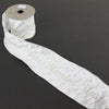 4"X10YD DULL SATIN SIL/OFF WH