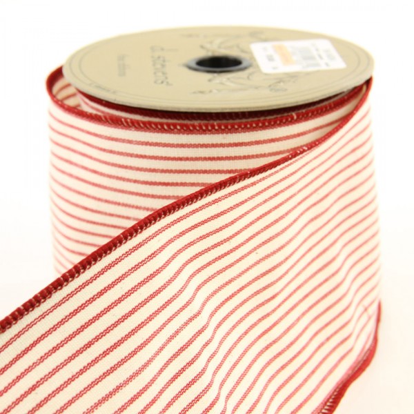 4"X10YD LINEN STRIPES