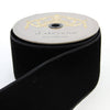 4"X10YD VELVET BLACK
