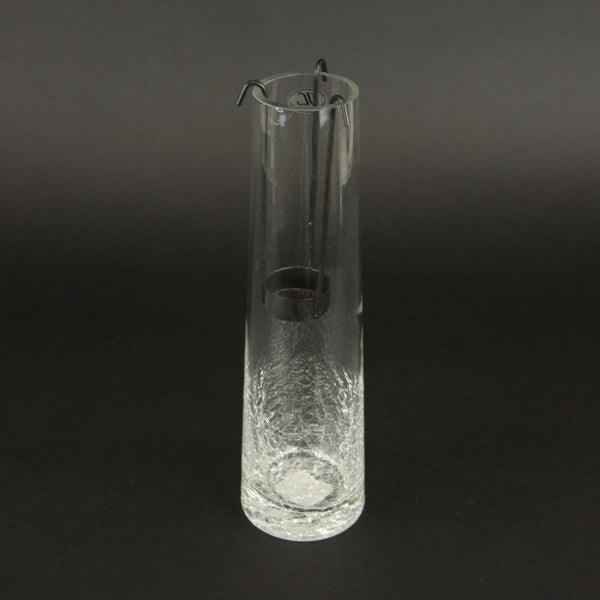 12"X2"CRACKLED CANDLE HLDR S1