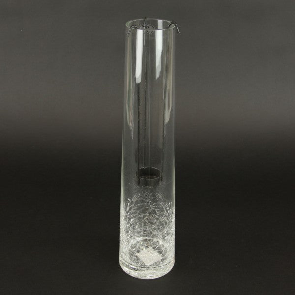 16X2.5"CRACKLED CANDLE HLD S2