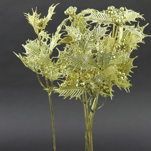 15"MET LACE HOLLY 6/PK A75
