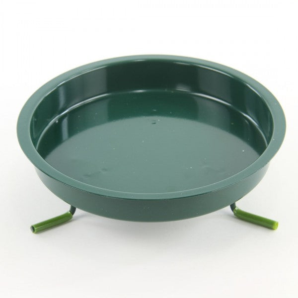 6" CANDLE HOLDER GREEN A6