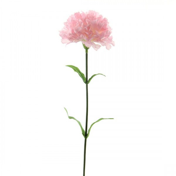 15" CARNATION SPRAY WITH 4 LEAVES