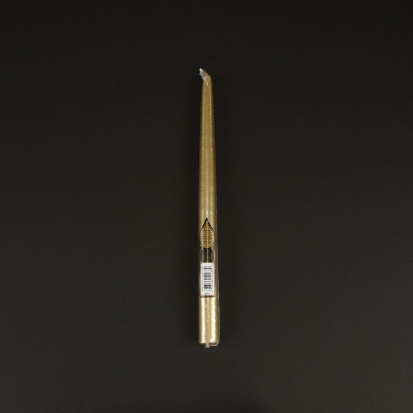 12" TAPER CANDLE 12BX/CS GOLD