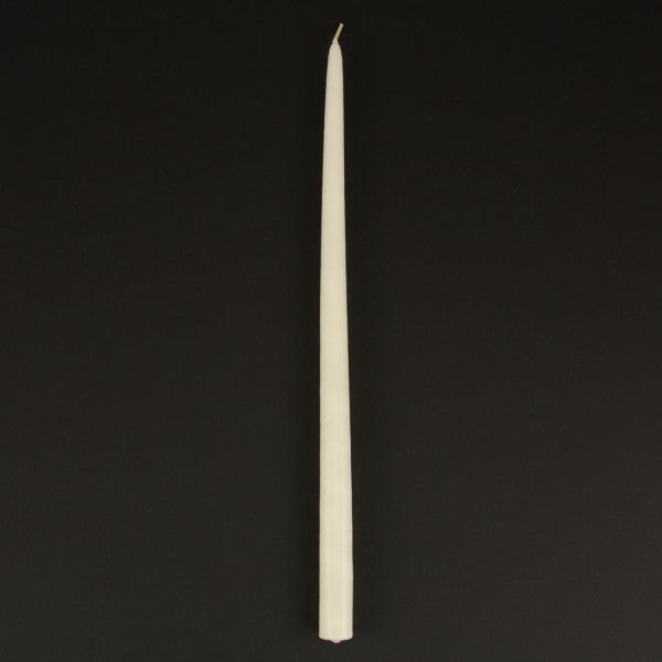18" TAPER CANDLE 1DZ/BX IVORY