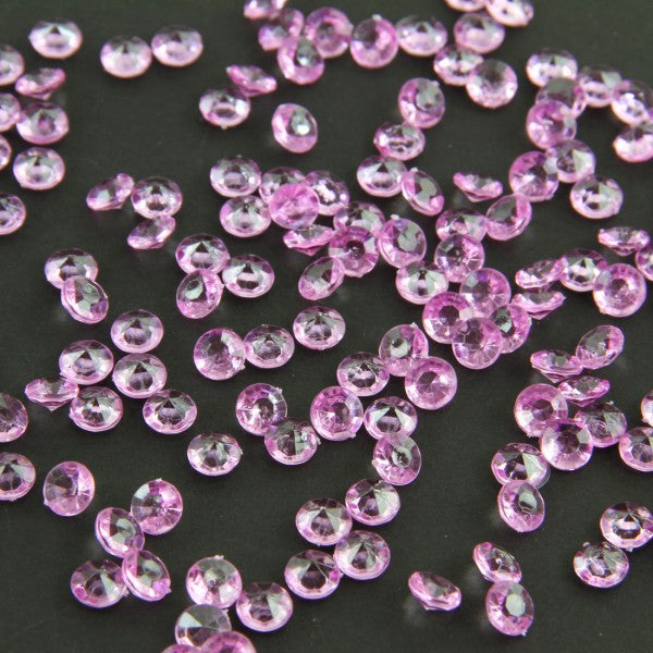FLAT DIAMOND 12BG/PKG FUCHSIA