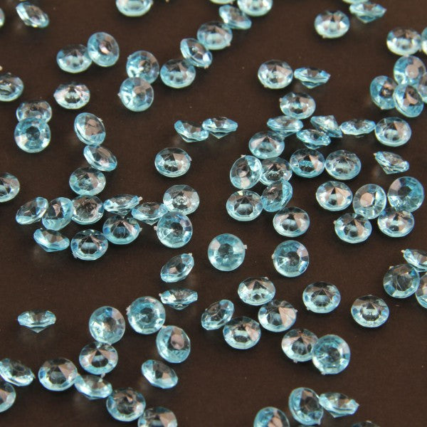 FLAT DIAMOND 12BG/PKG TURQ