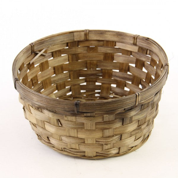 201 RND BAMBOO TRAY STAIN