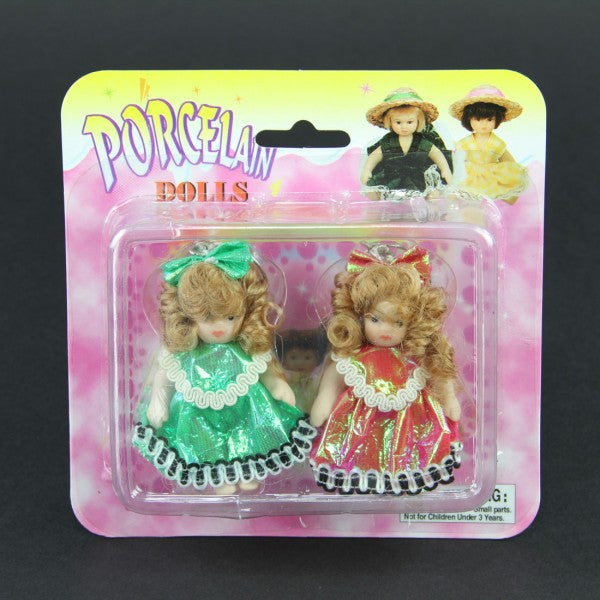 PORCELAIN DOLL 2/PKG A25